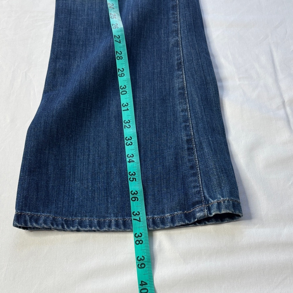 💙 Joe’s Jeans Flare Leg Blue Denim Women’s 29 Classic Cotton Stretch 💙 - Picture 14 of 16